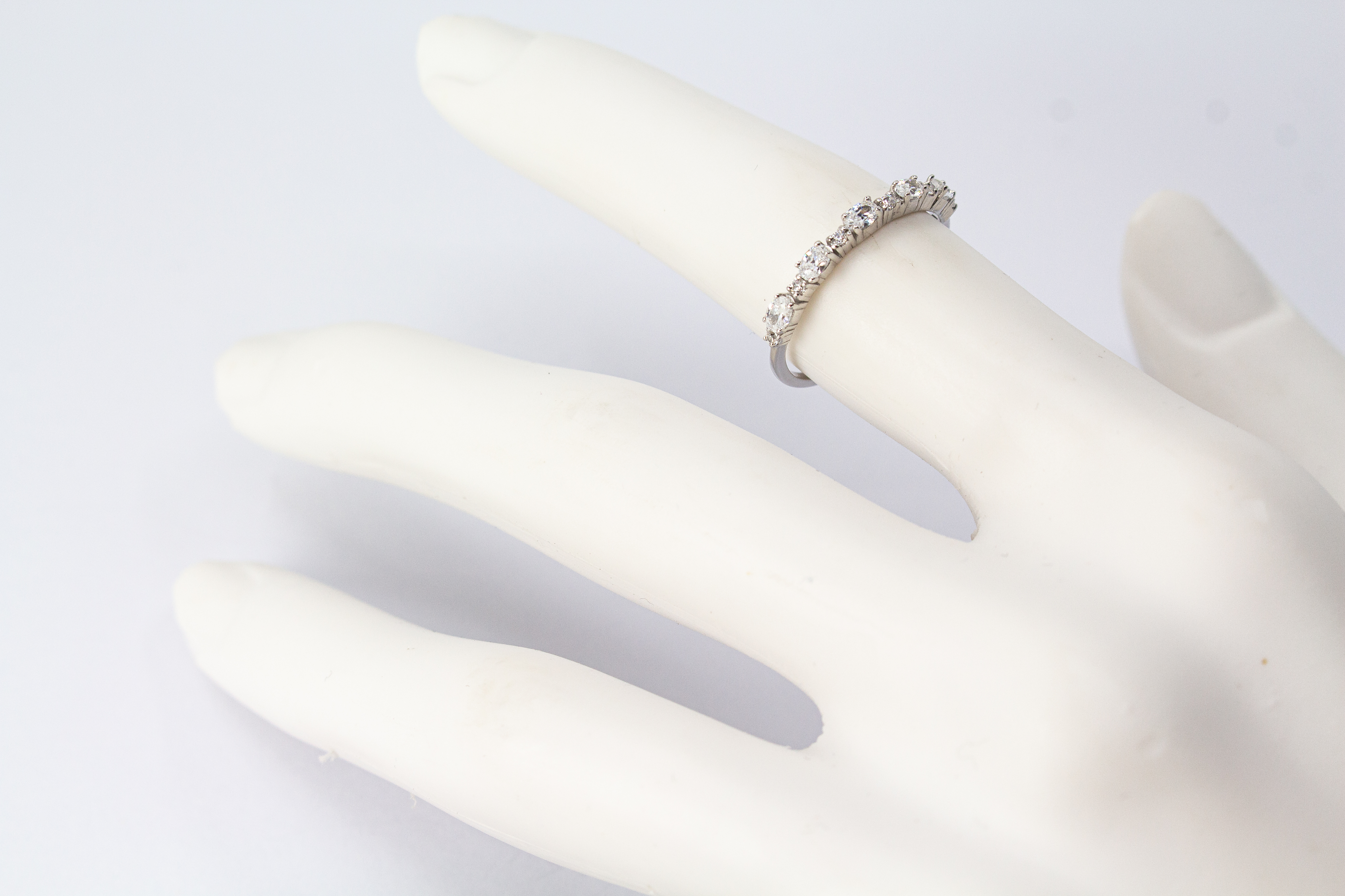 925 Silber Ring „Funkelspur“ mit Zirkonia