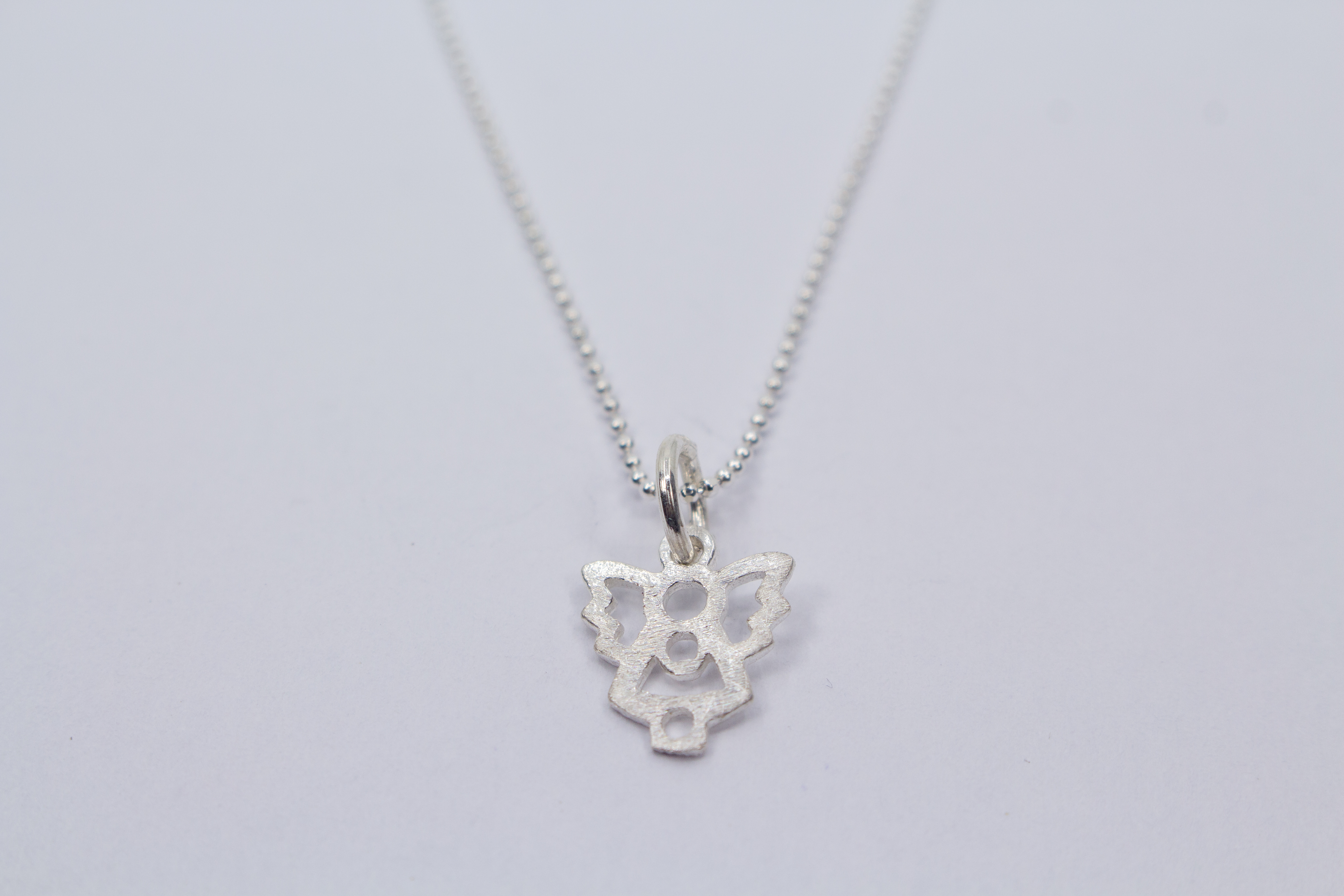 Kette mit Engel aus Silber
