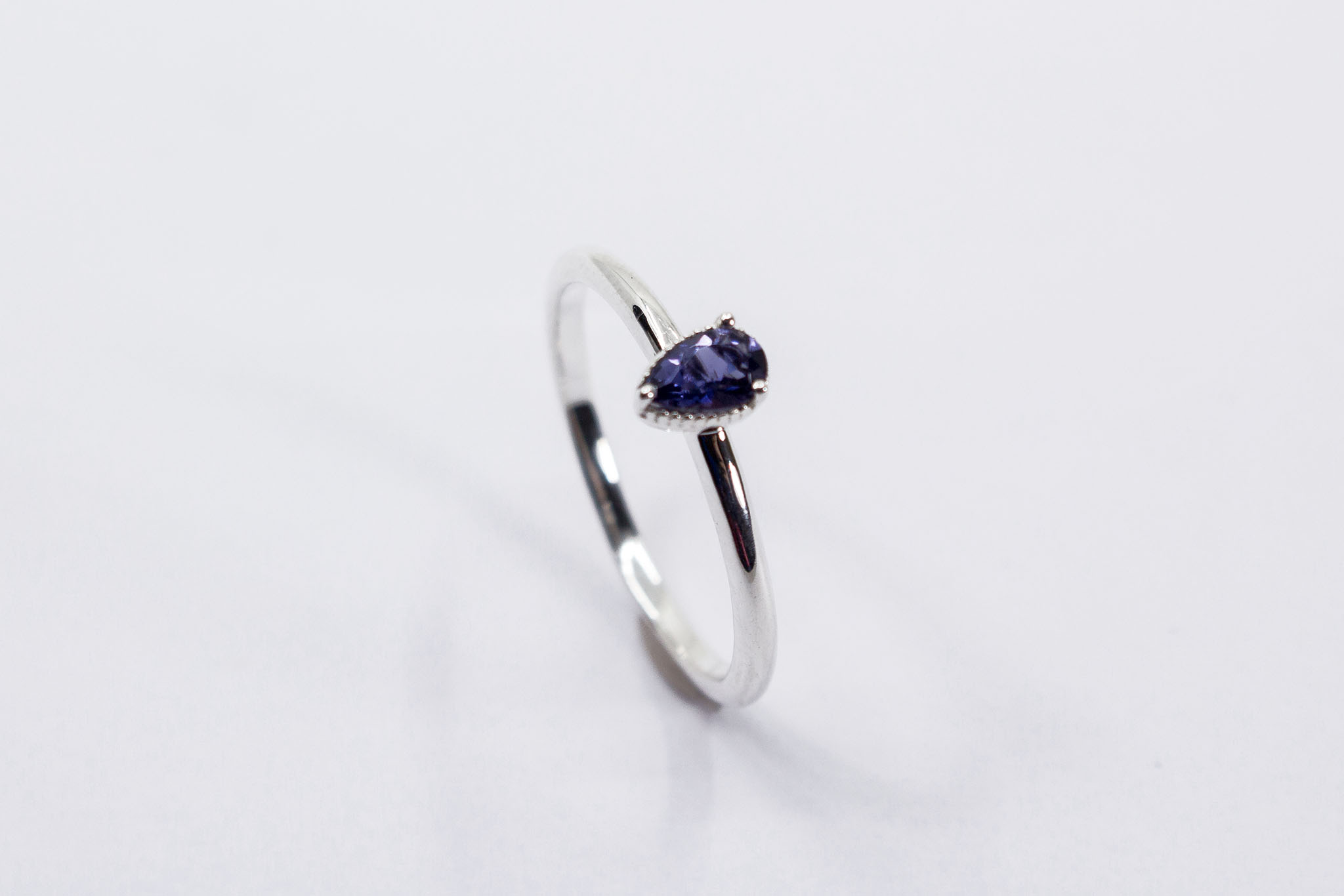 Ring Iolith Tropfen Ring Iolith Tropfen