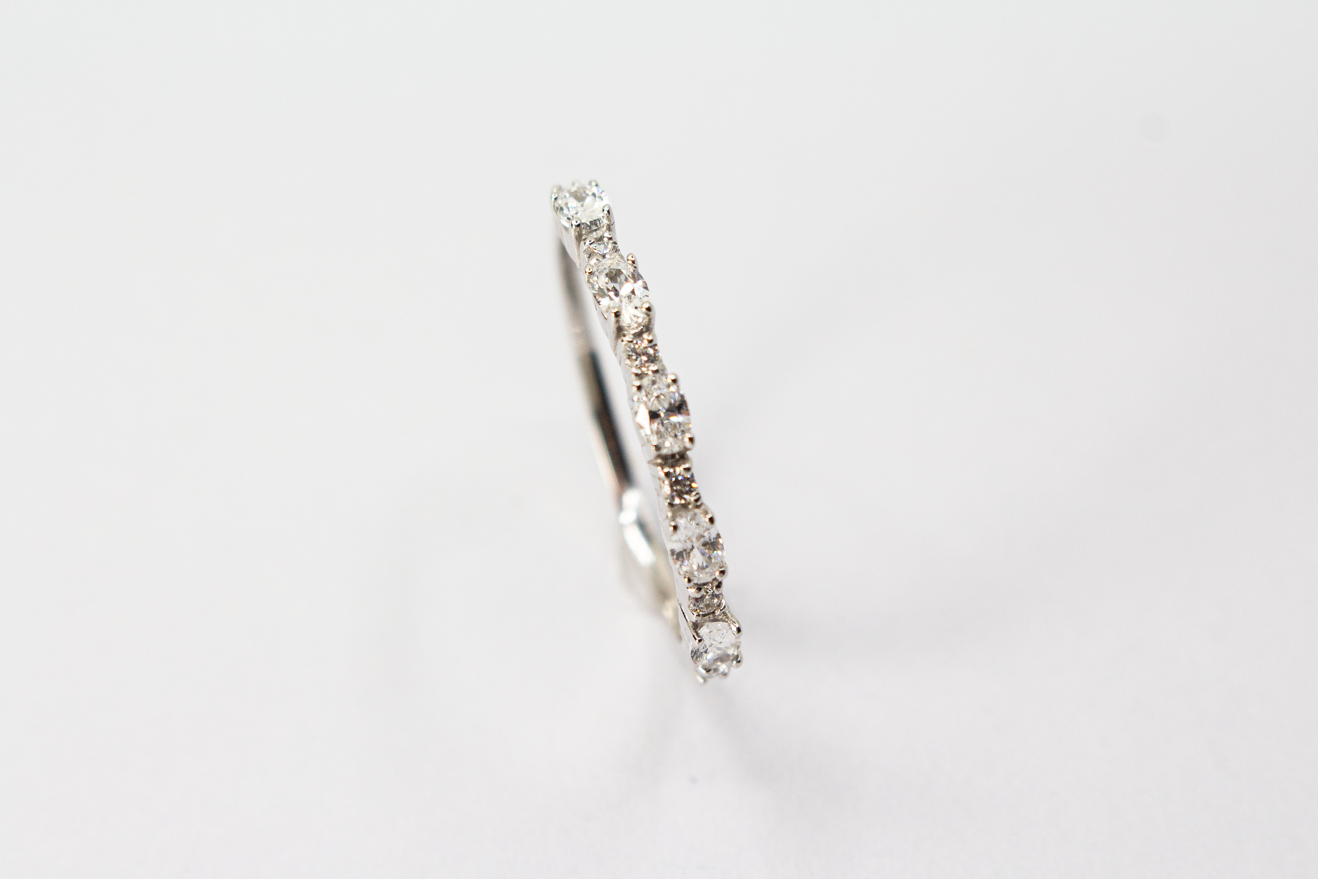 925 Silber Ring „Funkelspur“ mit Zirkonia