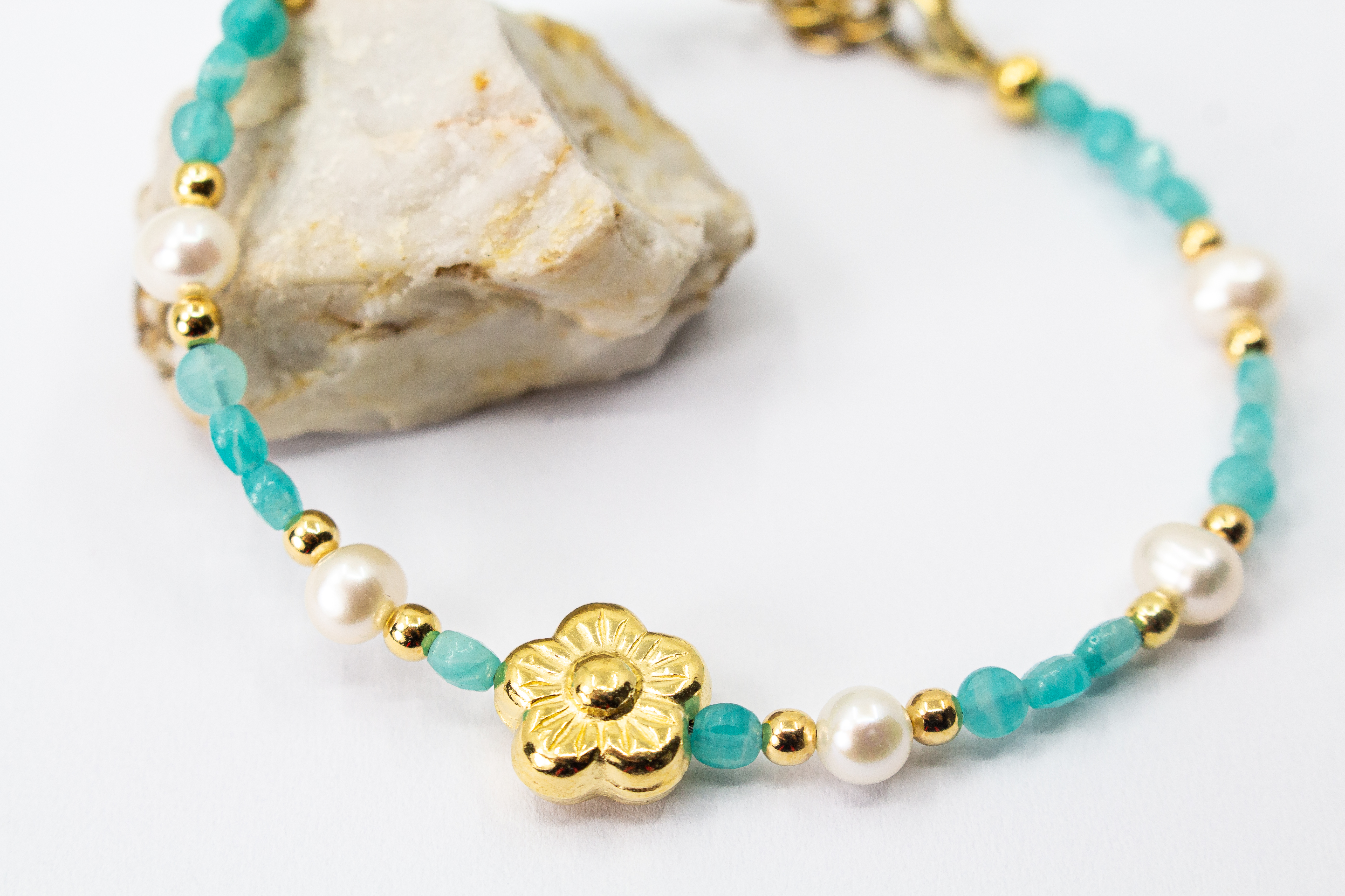 Aquamarinschmuck bestellen - Aquamarinarmband bestellen