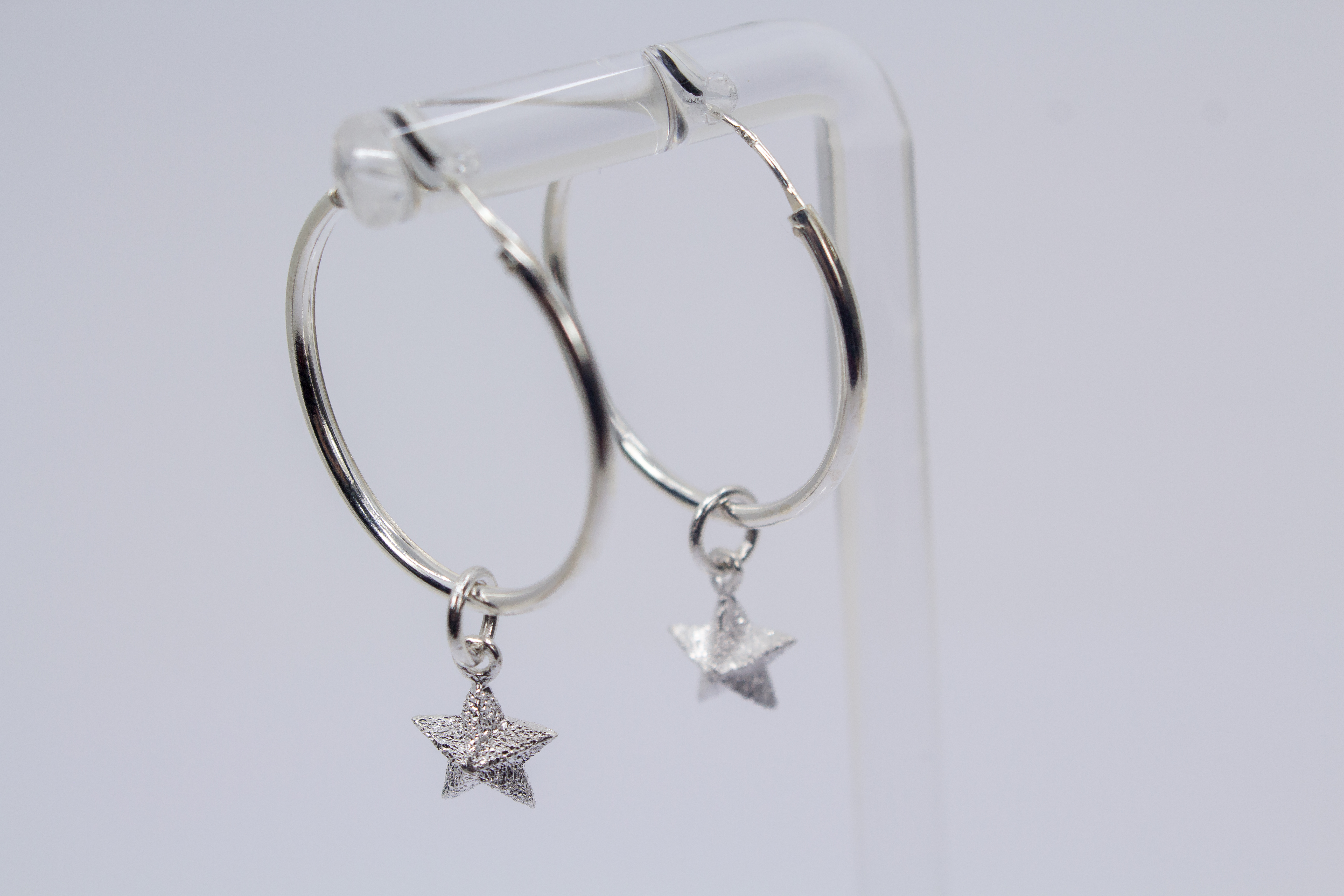 Wechselcreolen mit Sternanhänger