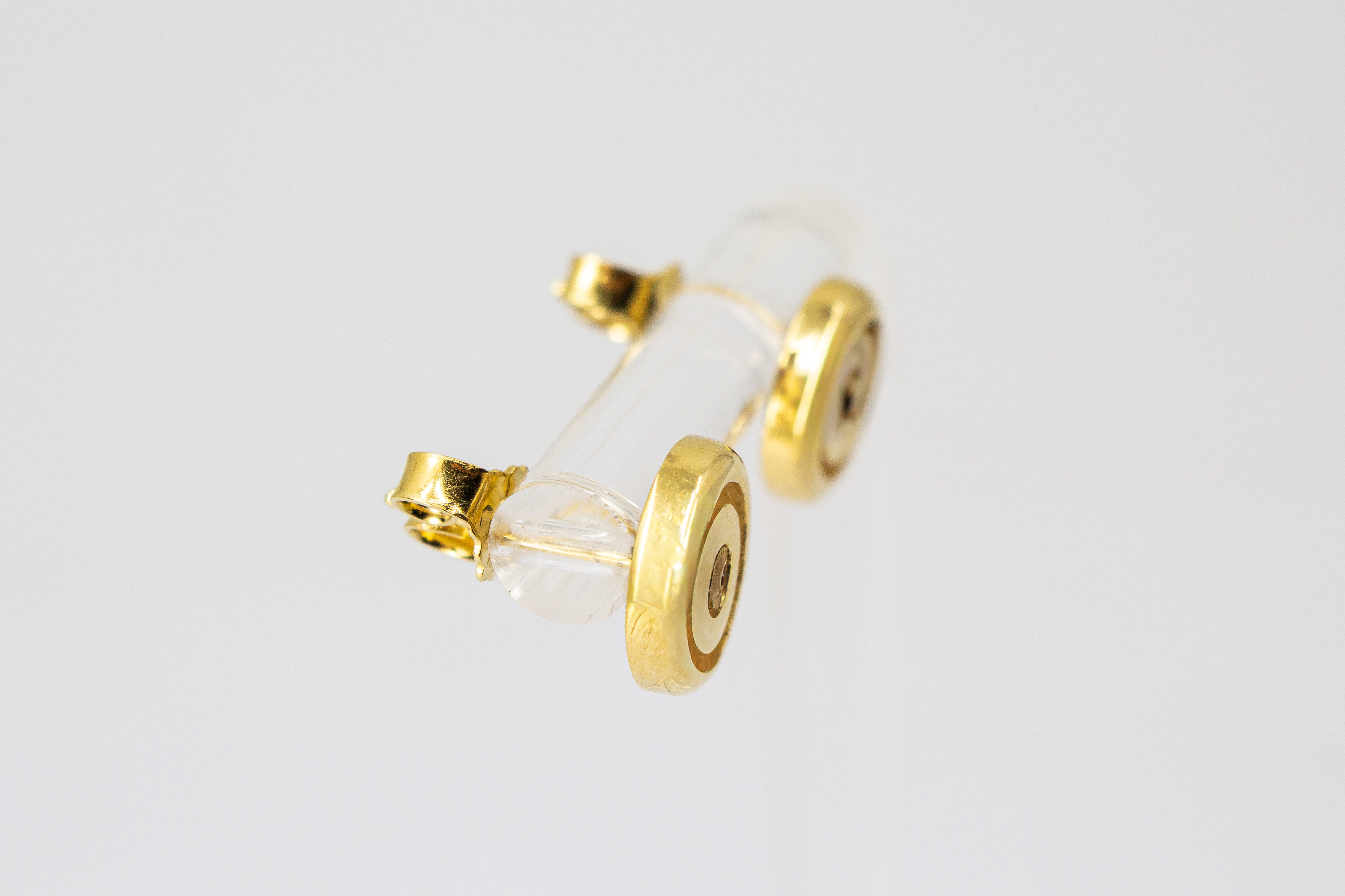 Schneckenförmige Ohrstecker kaufen - vergoldete Ohrstecke kaufen