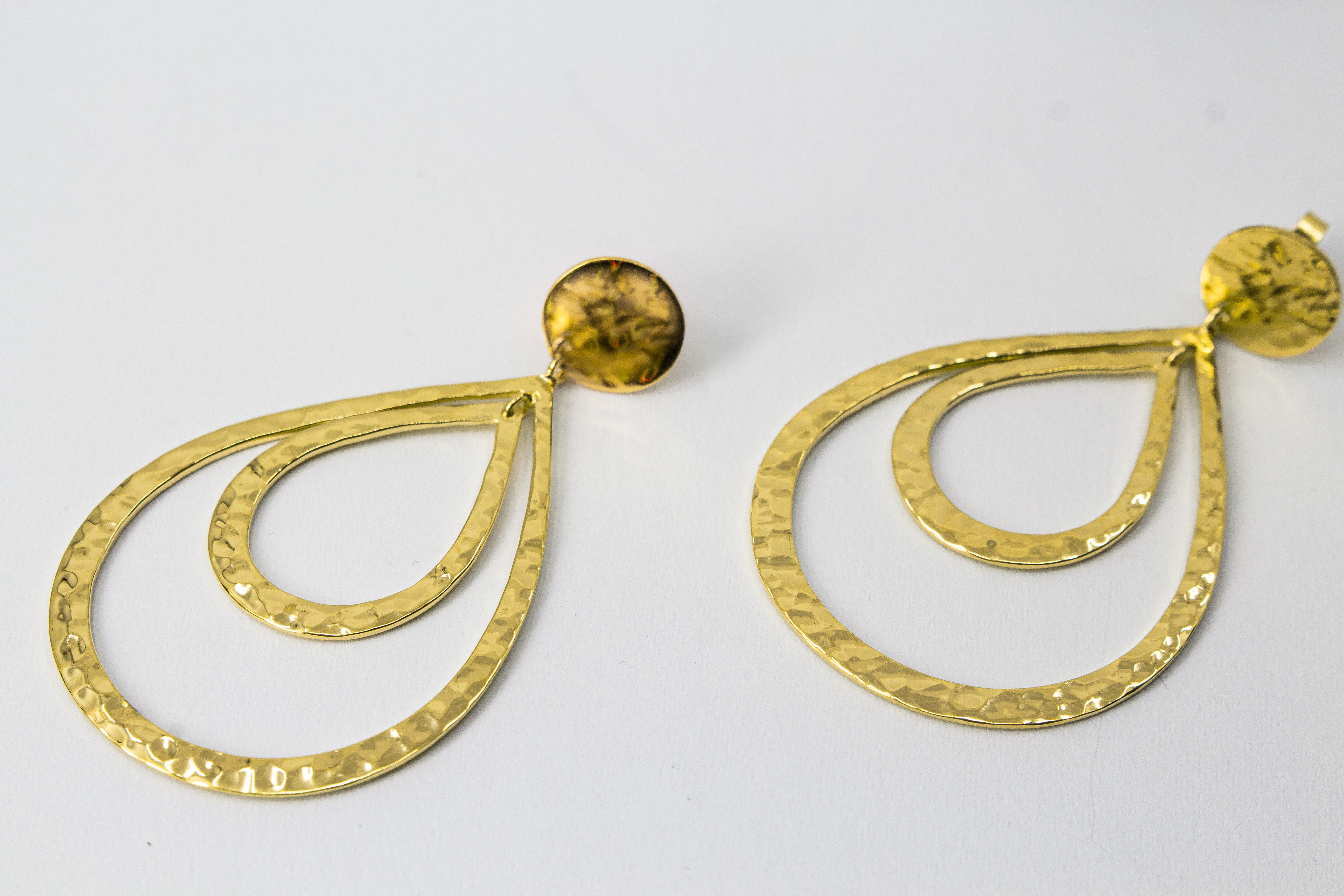 Teardrop Ohrstecker bestellen - vergoldete Ohrstecker bestellen