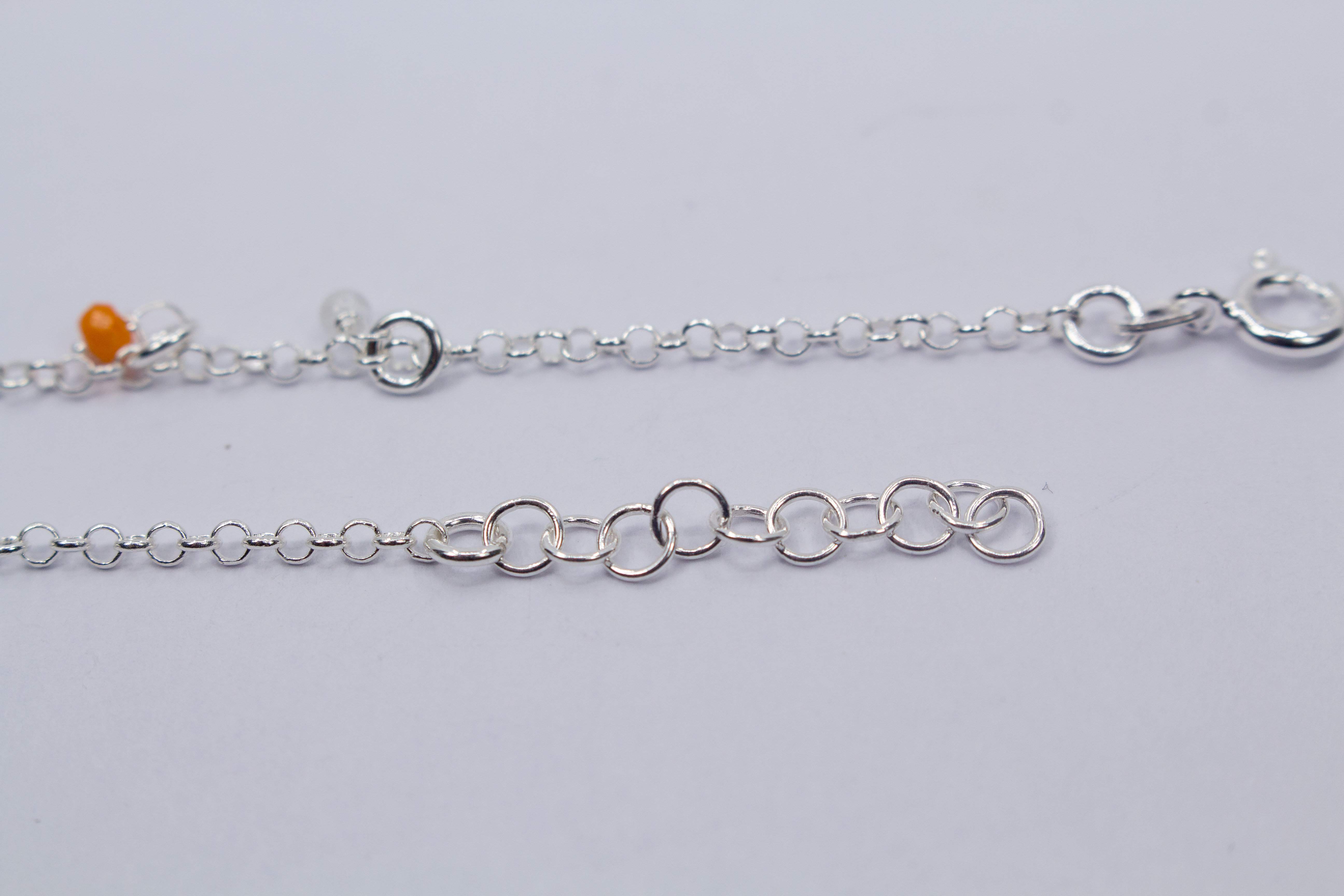 Fußkettchen mit bunten Steinen online bestellen