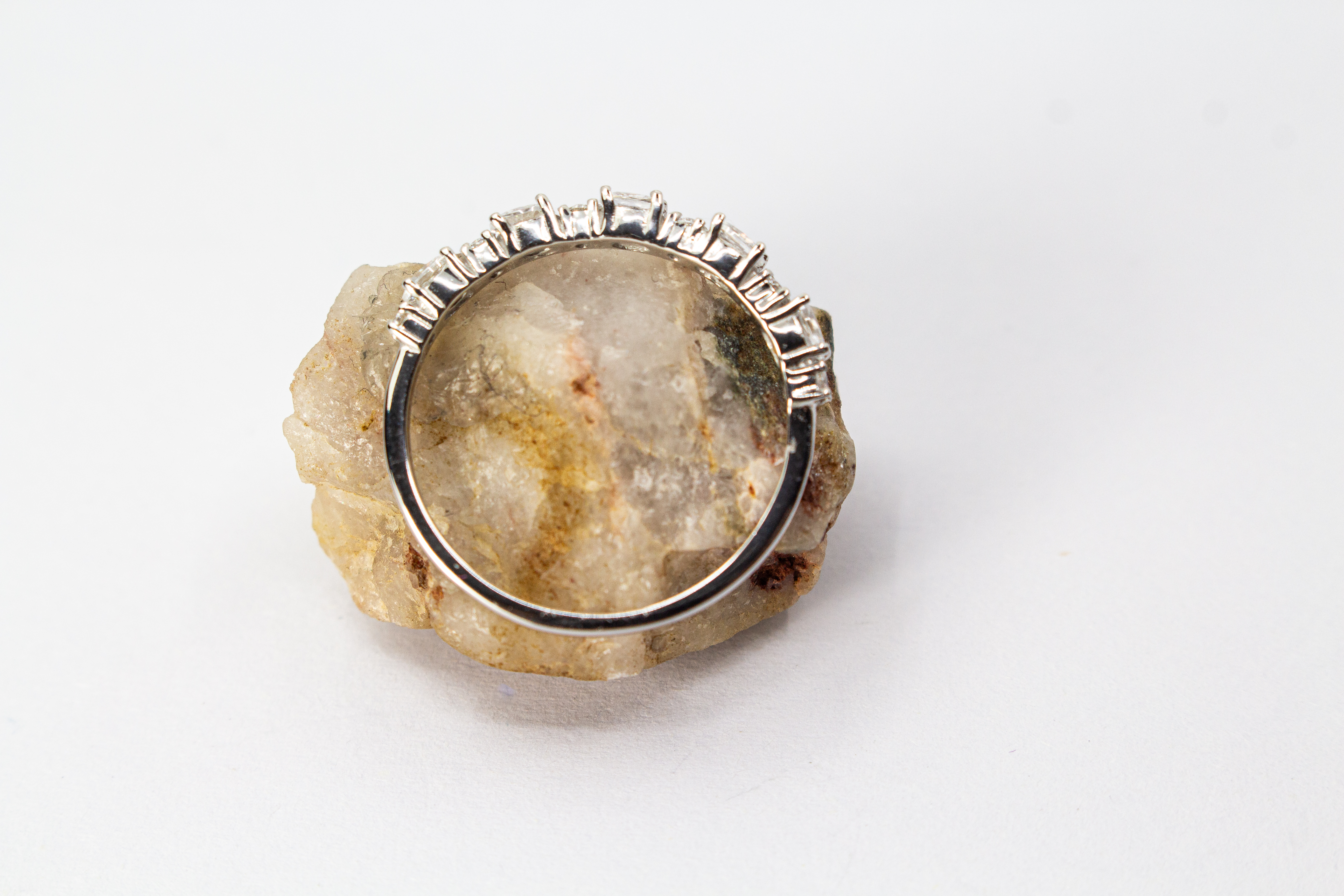 925 Silber Ring „Funkelspur“ mit Zirkonia