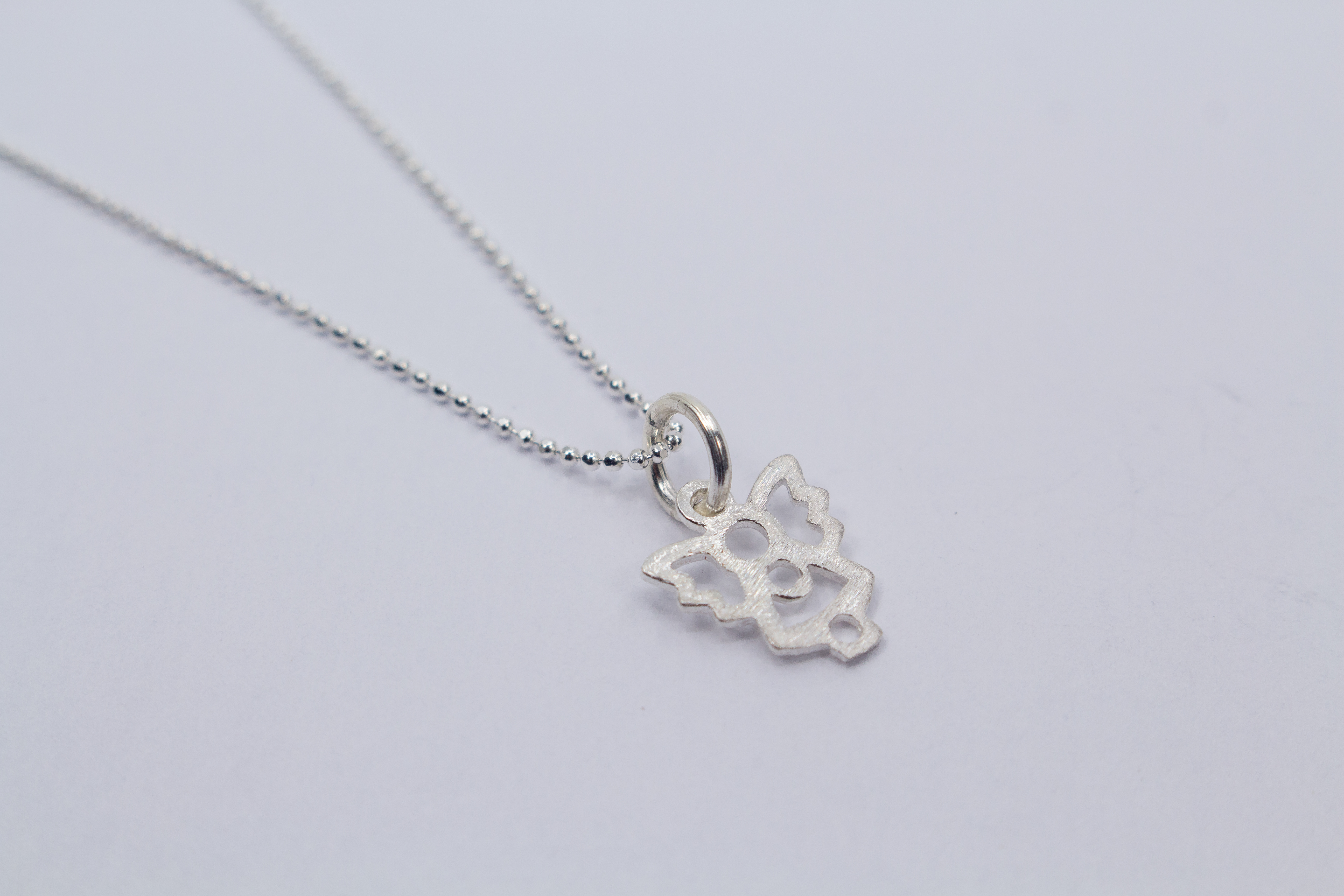 Kette mit Engel aus Silber