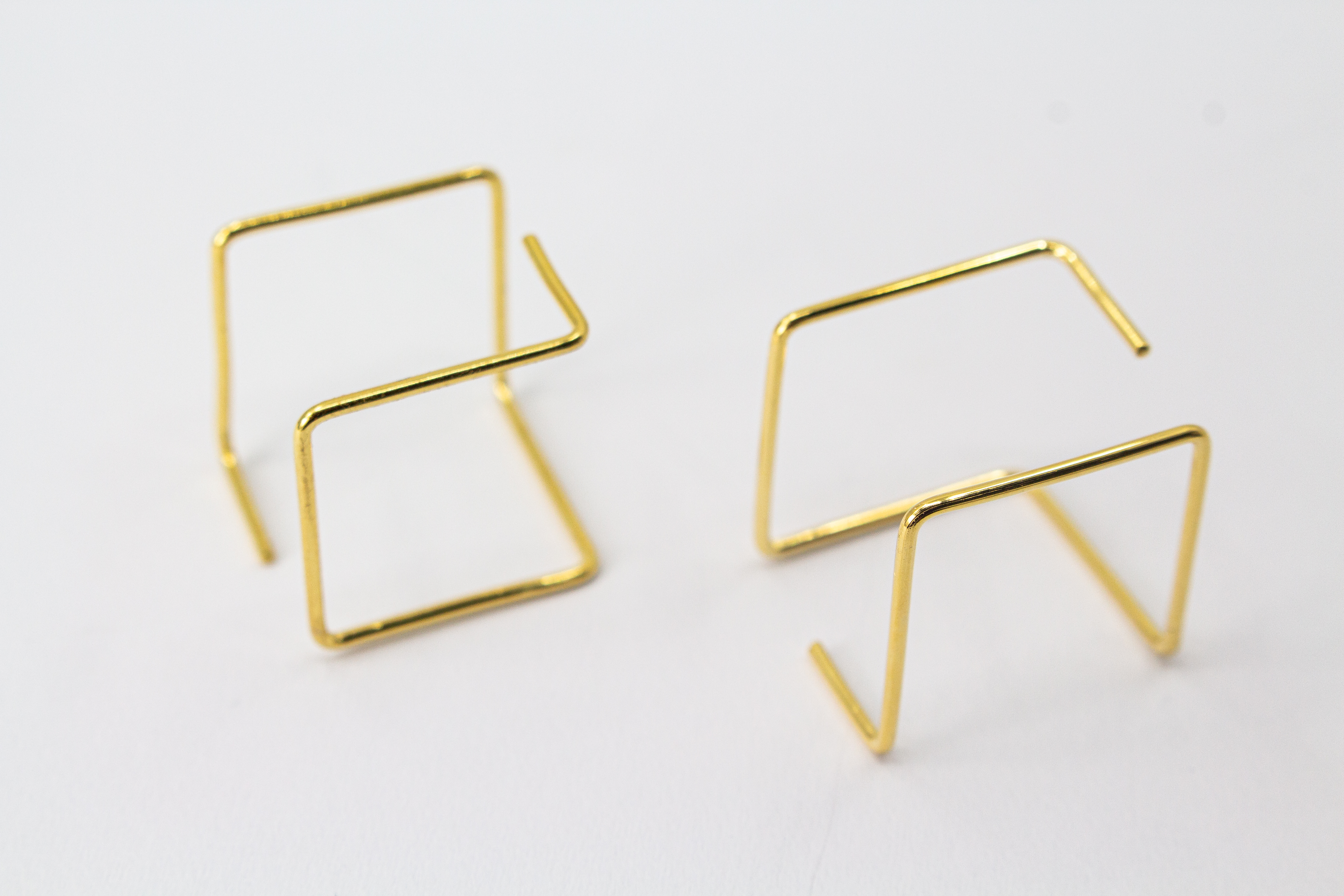 geometrischen Ohrschmuck  kaufen - vergoldeten Ohrschmuck kaufen