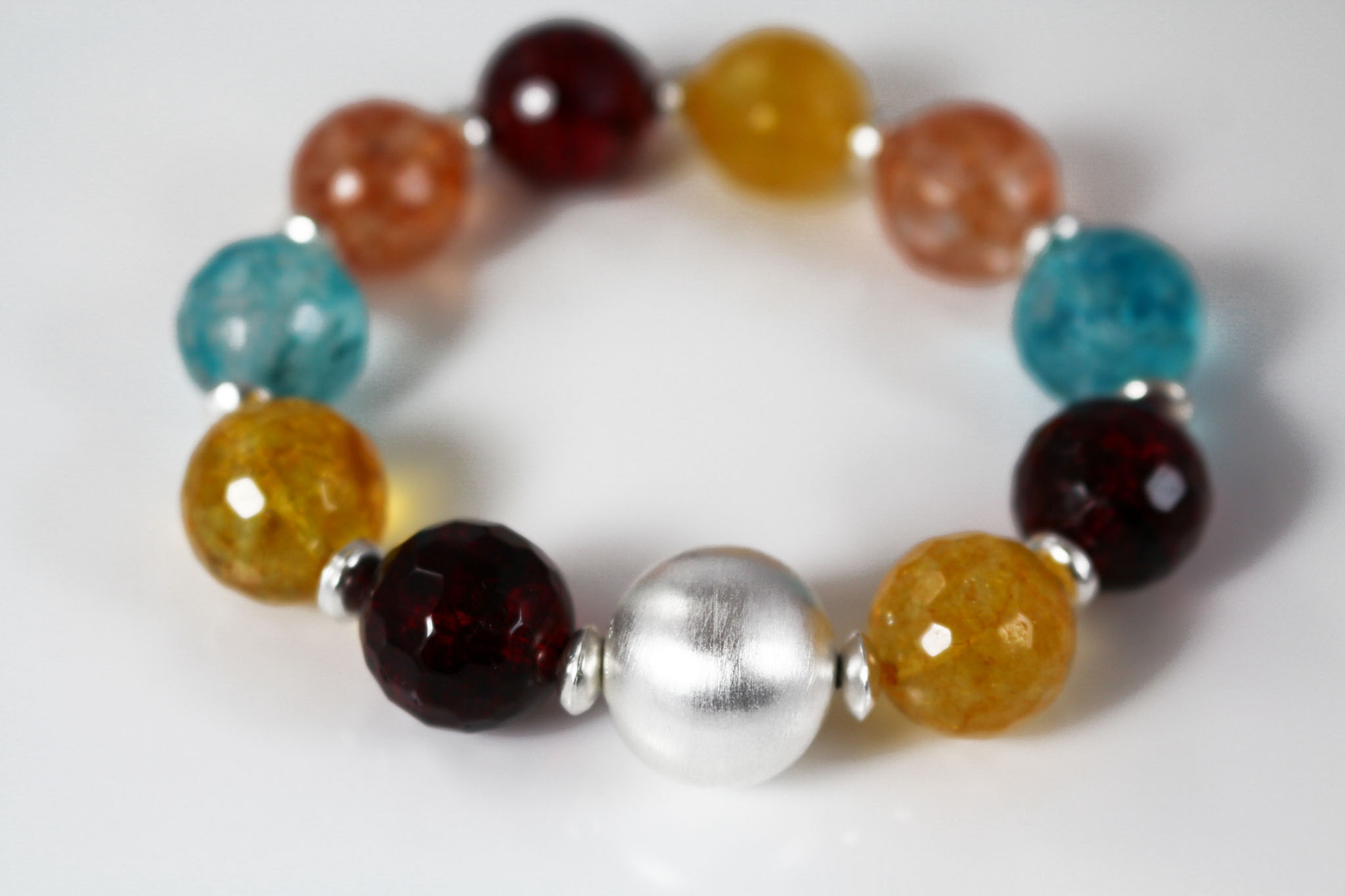 Schmuck-Simi-26-04-9350 Armband Bergkristall bunt