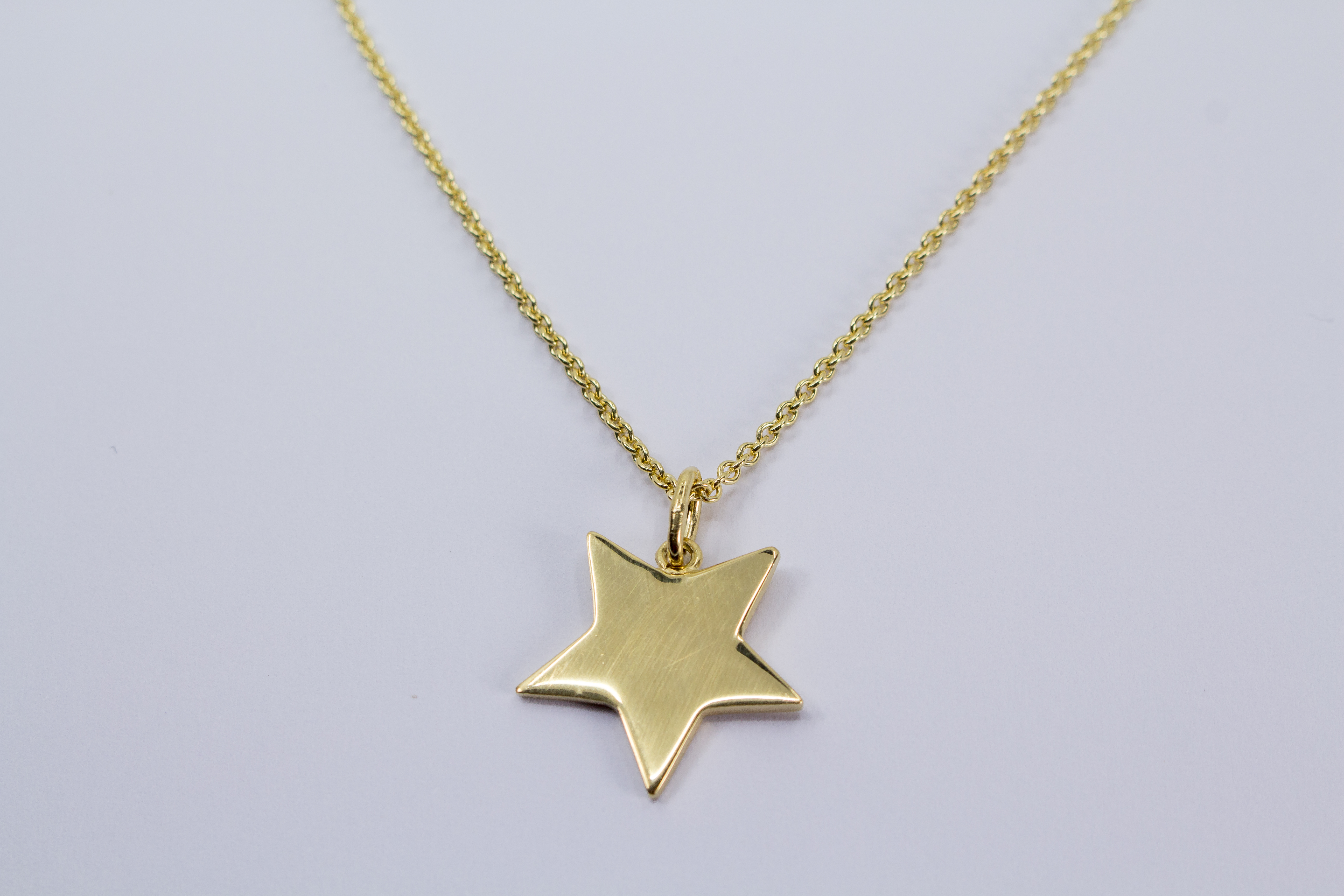 Collier Stern vergoldet Collier Stern vergoldet