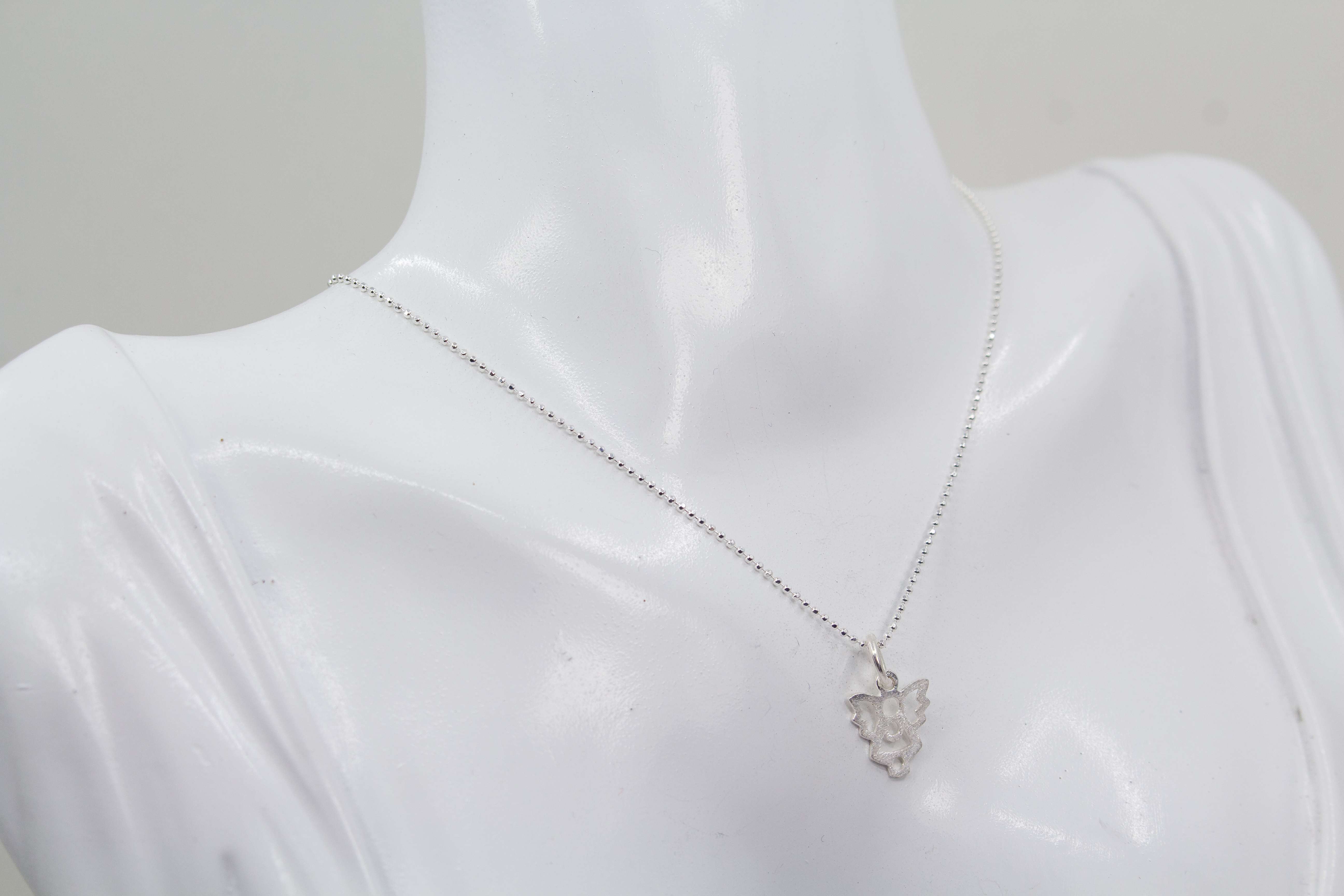 Kette mit Engel aus Silber