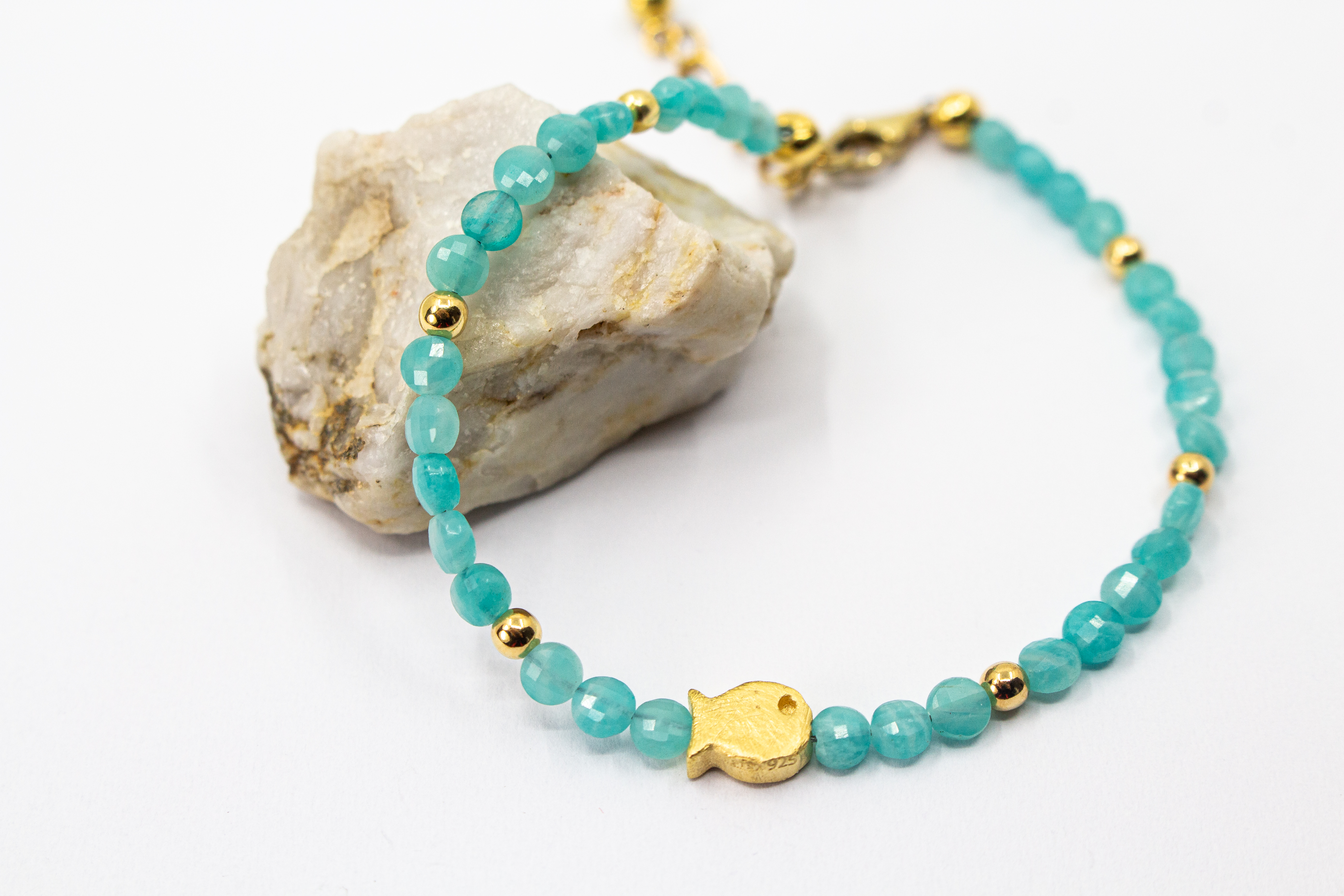 Aquamarinarmband bestellen - Taufschmuck, Konfirmationsschmuck, Kommunionsschmuck