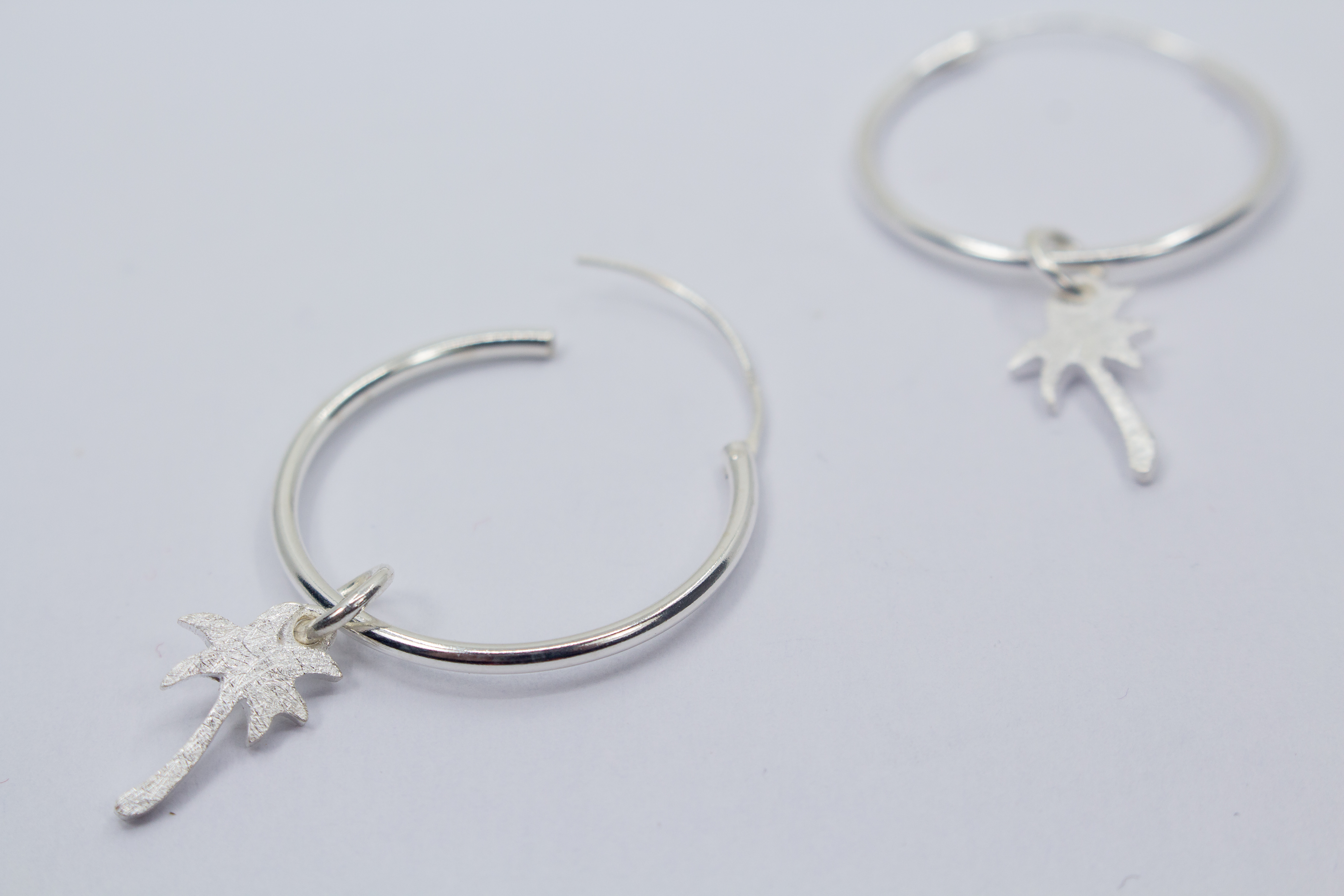 Wechselcreolen aus Silber