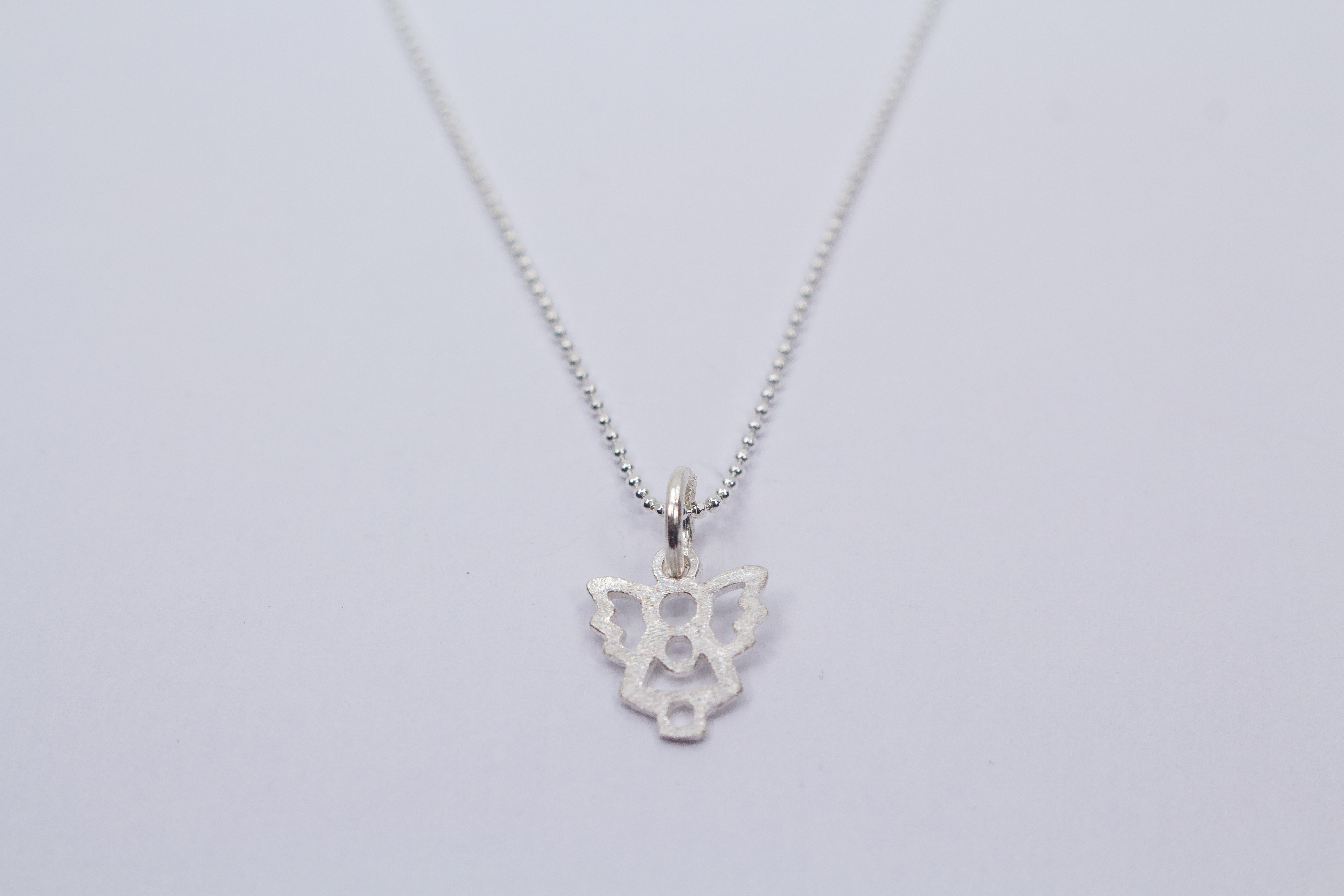 Kette mit Engel aus Silber