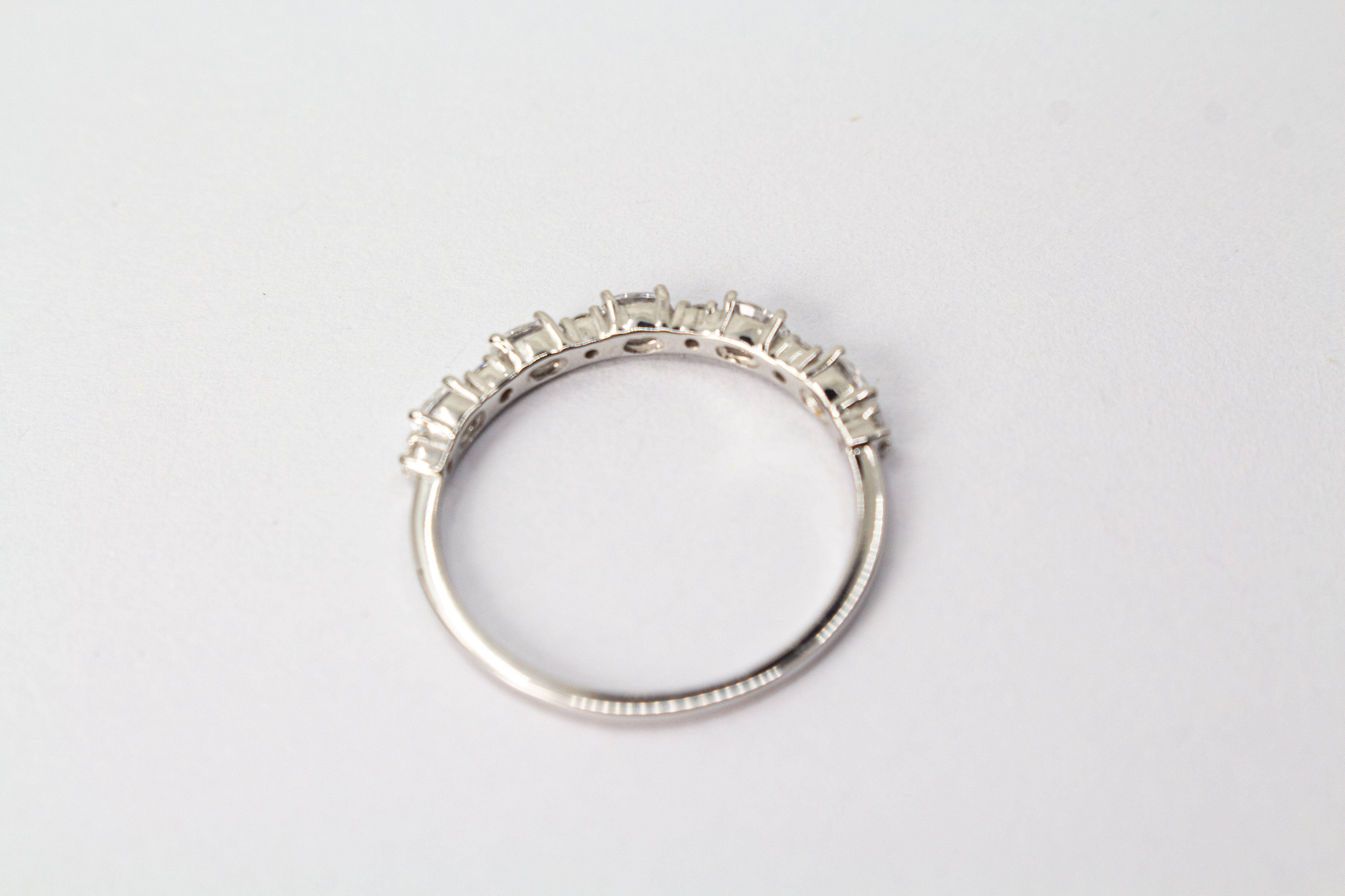 925 Silber Ring „Funkelspur“ mit Zirkonia