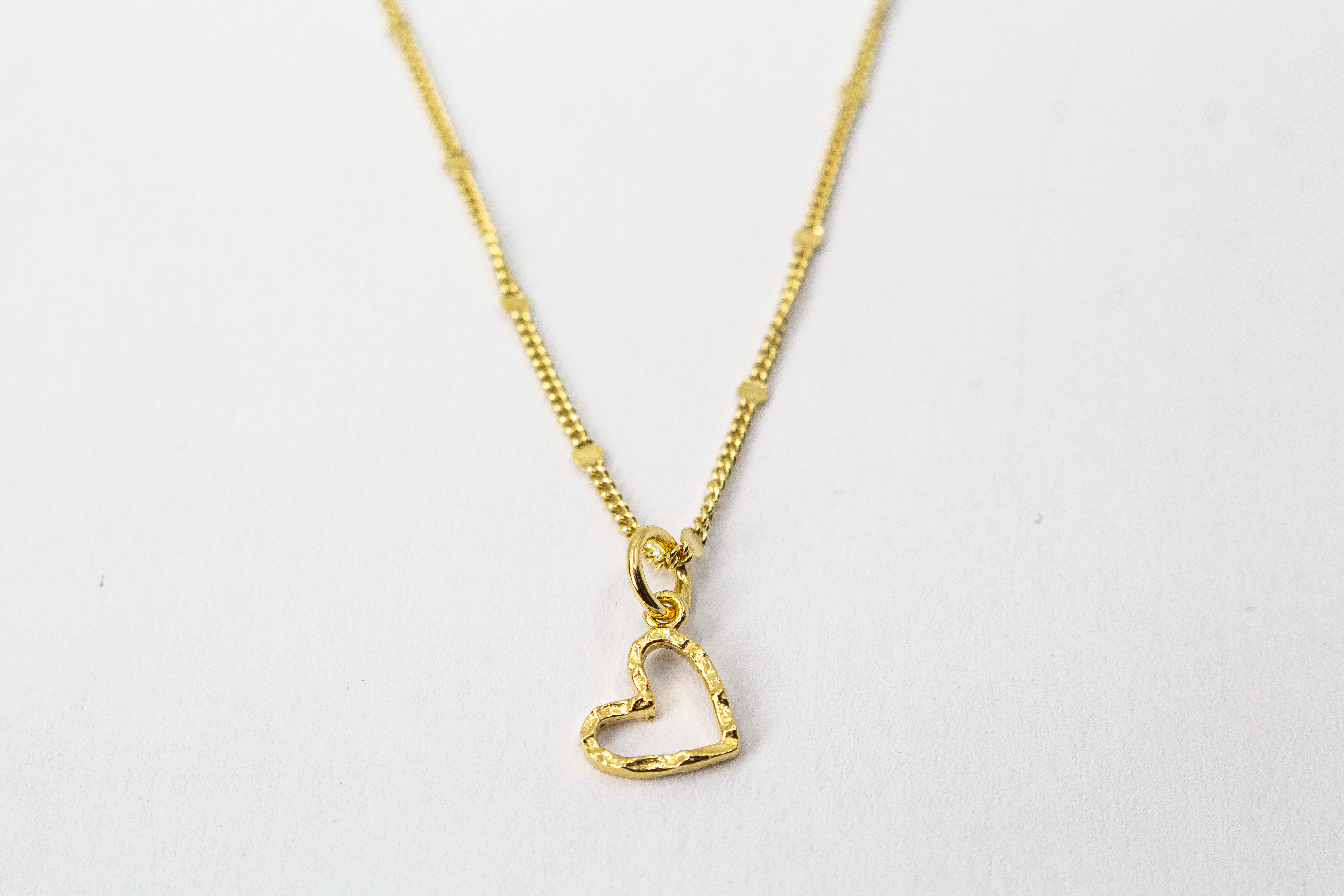 Herzanhänger kaufen - vergoldeten Schmuck kaufen