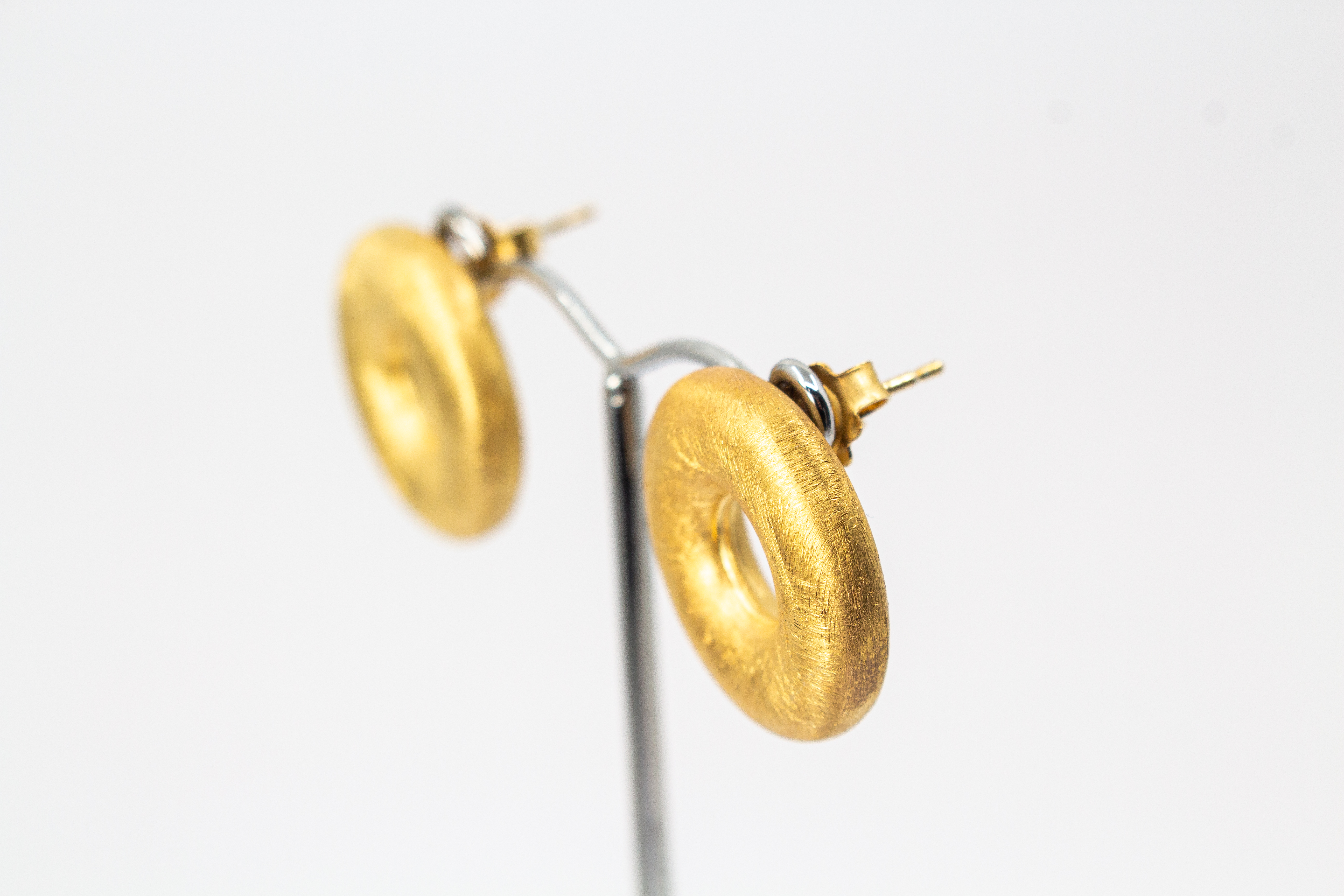 Ohrstecker "Moon" eismatt von Diva Gioielli