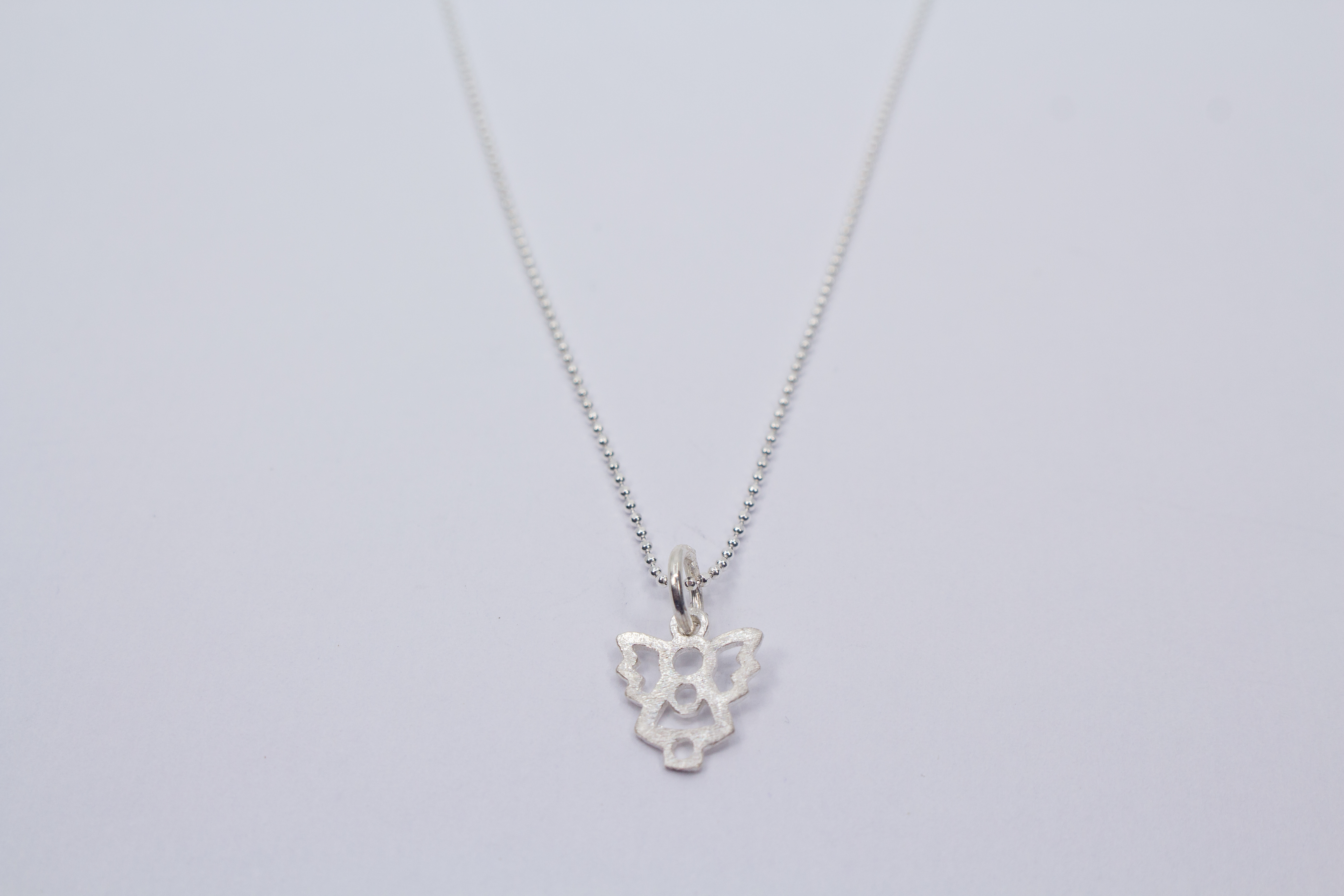 Kette mit Engel aus Silber