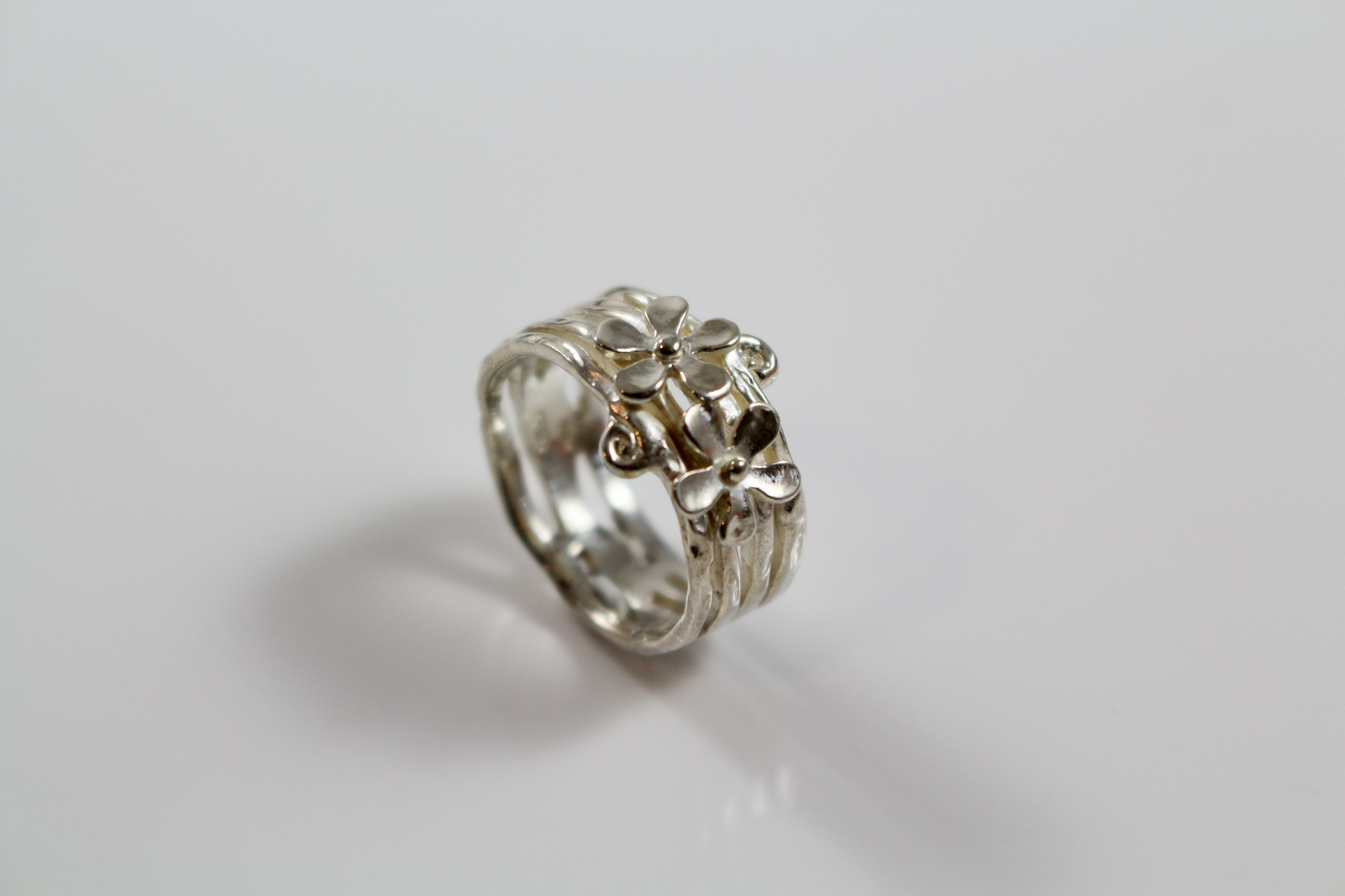 Schmuck-Simi-10-12-8938 Ring Blümchen