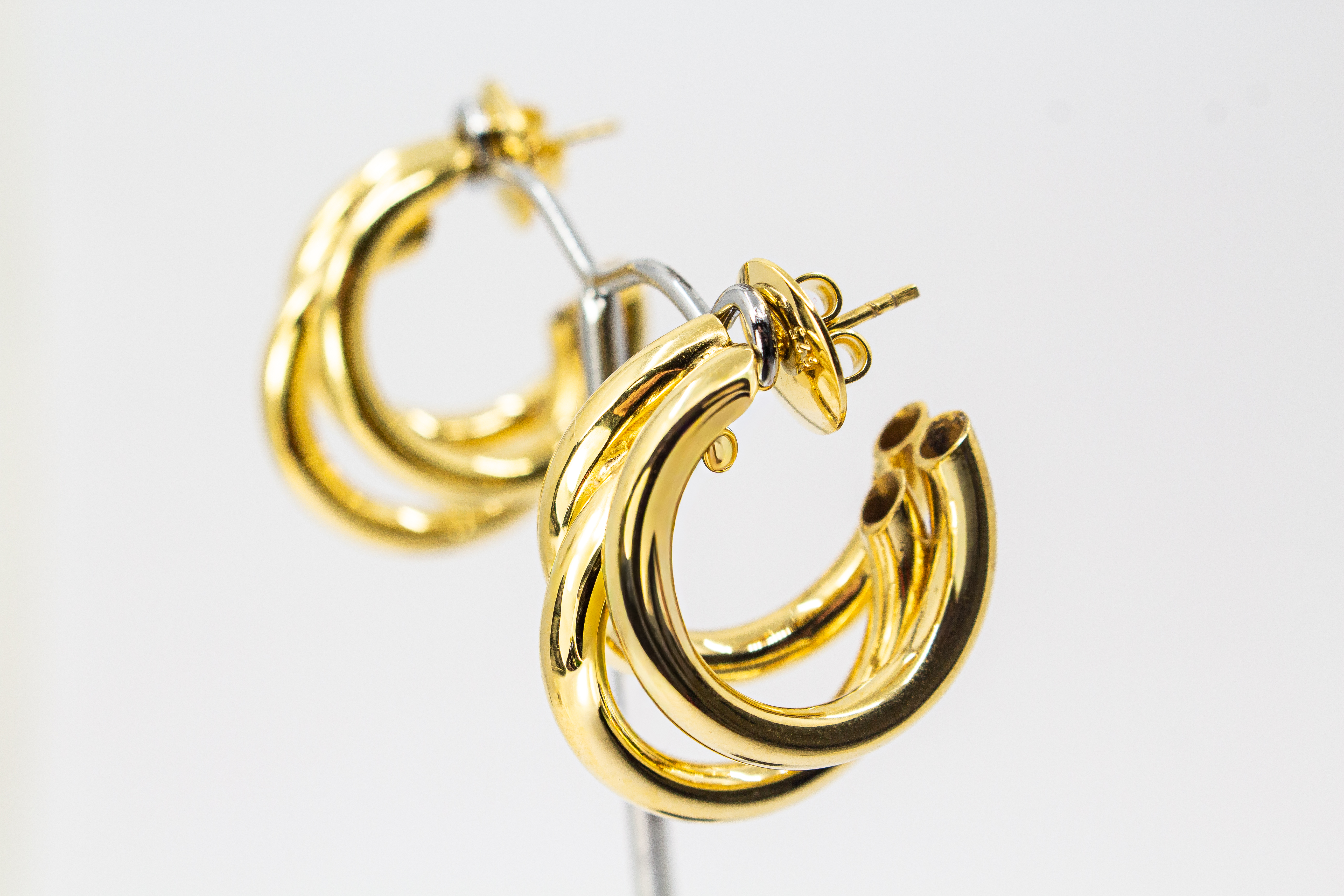 Hoops kaufen - vergoldetet Ohrstecker online kaufen