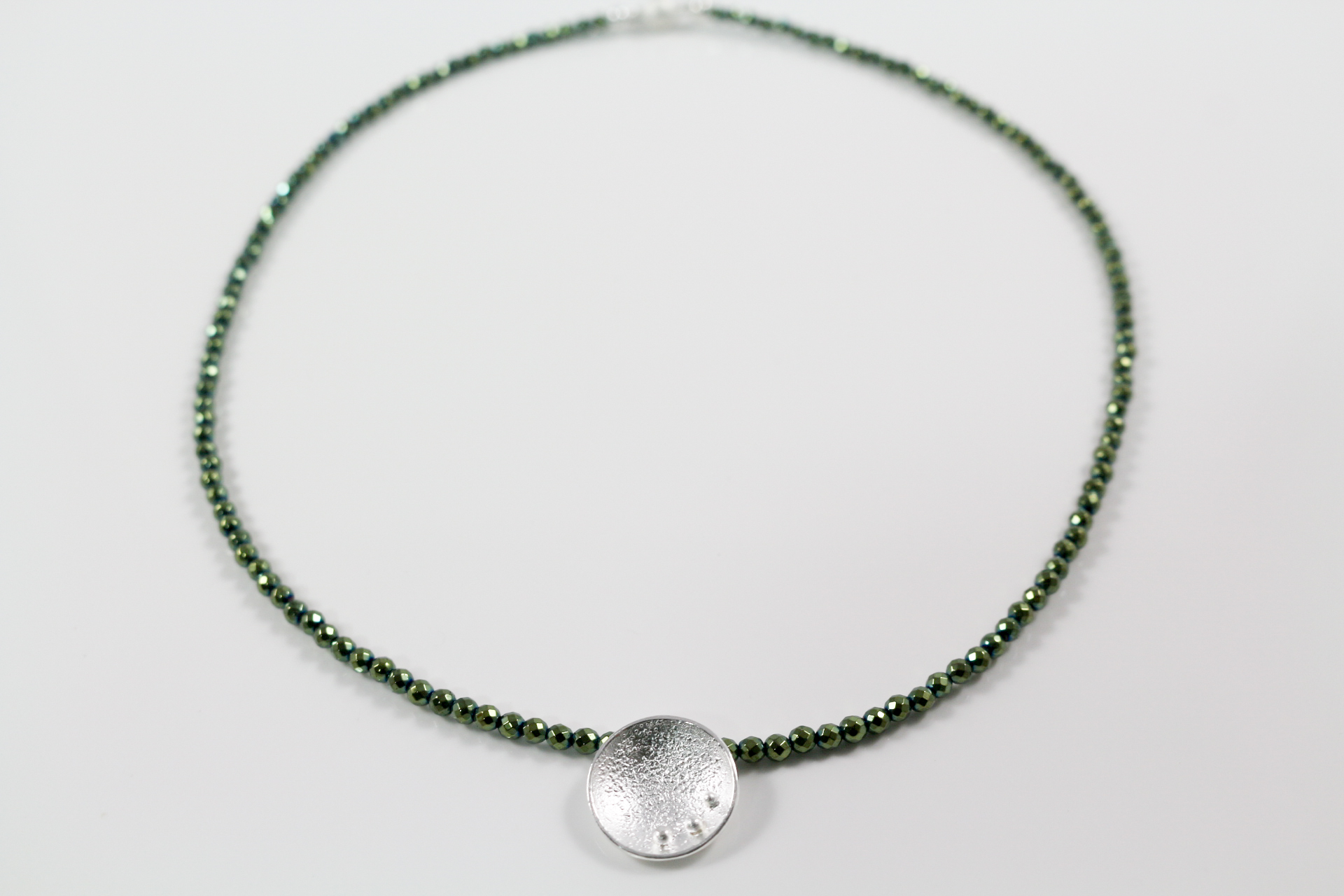 Collier grüner Hämatit Collier grüner Hämatit