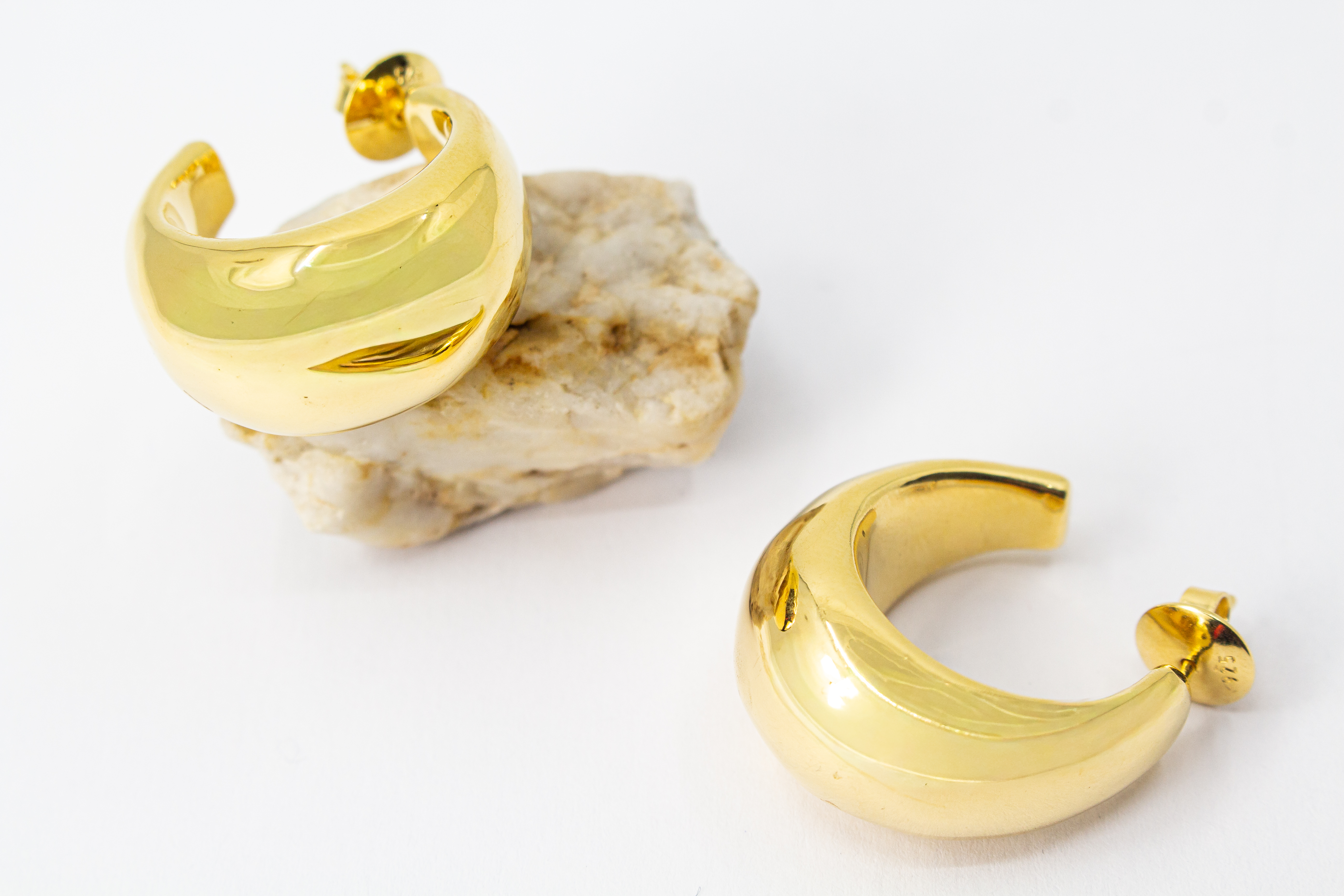 vergoldete Ohrstecker kaufen - große Ohrstecker kaufen