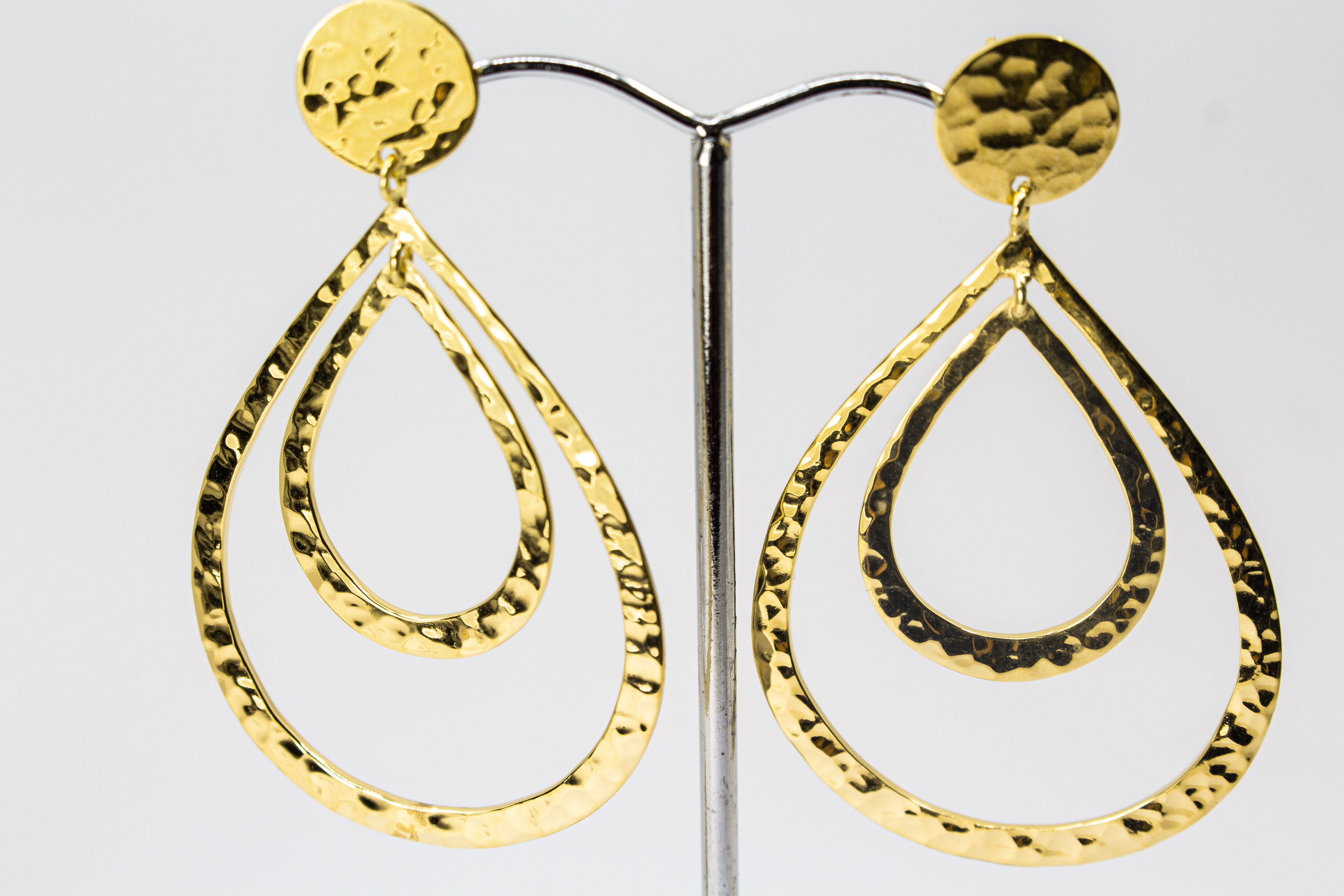 Teardrop Ohrstecker bestellen - vergoldete Ohrstecker bestellen