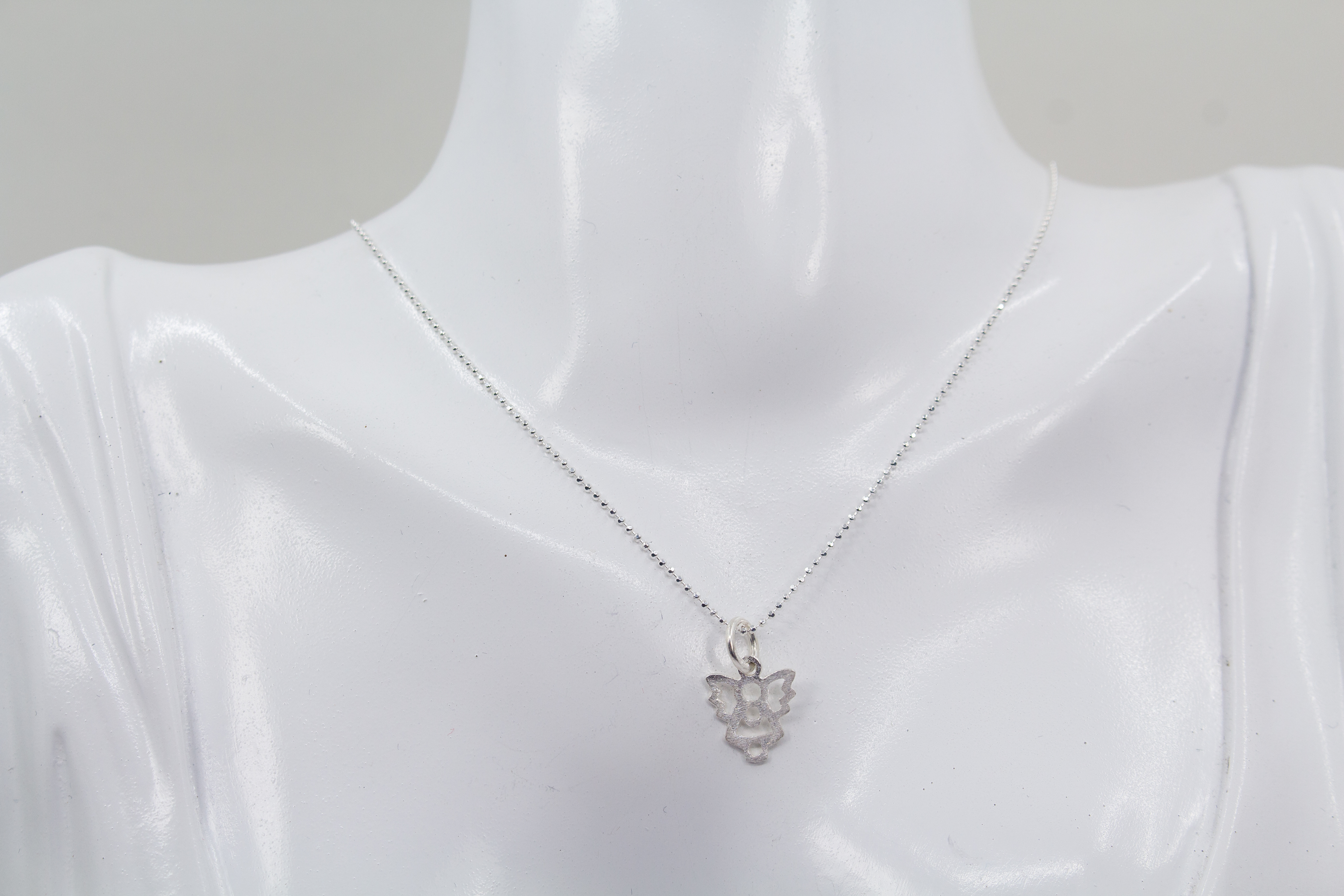 Kette mit Engel aus Silber