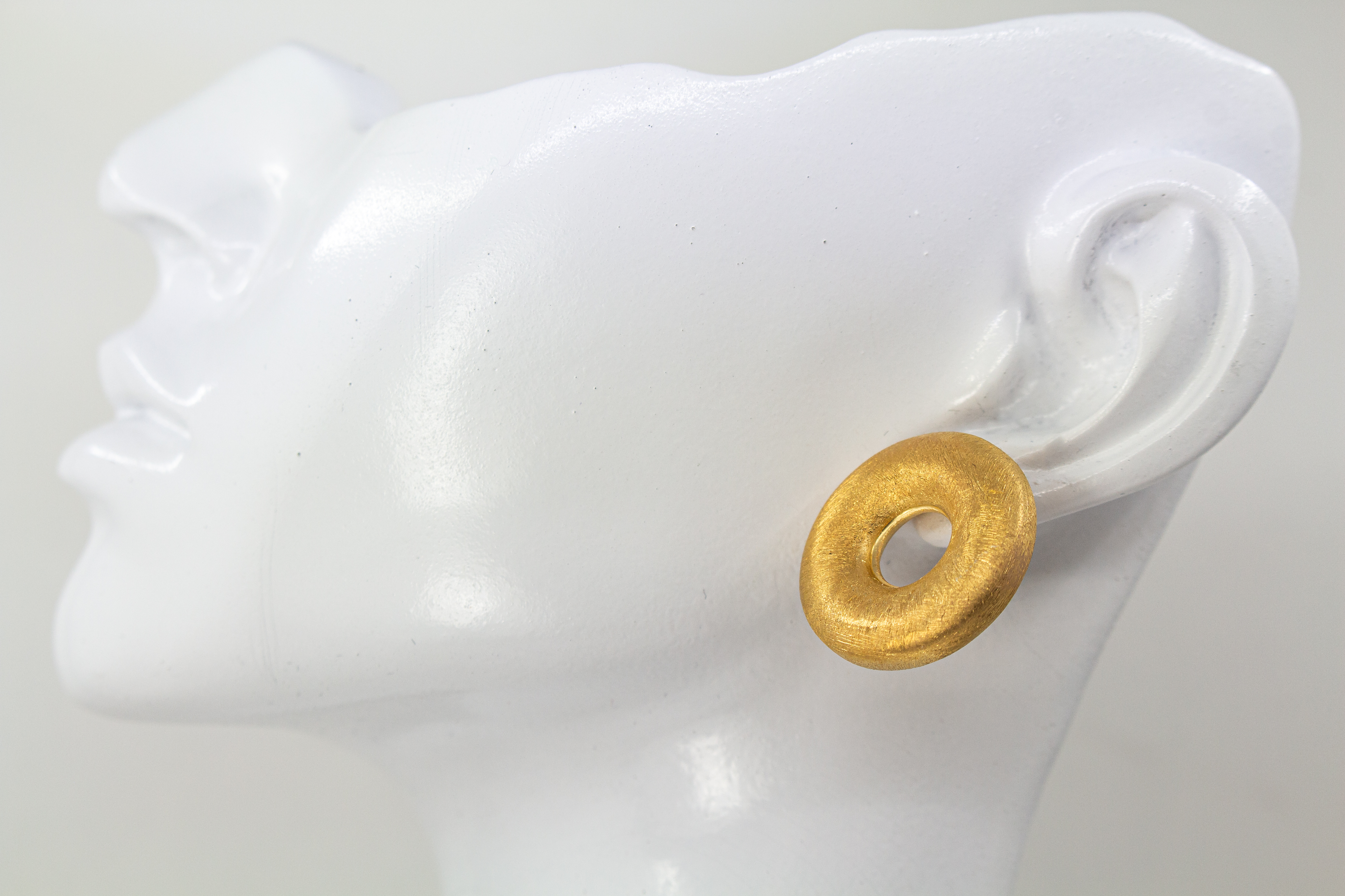 Ohrstecker "Moon" eismatt von Diva Gioielli